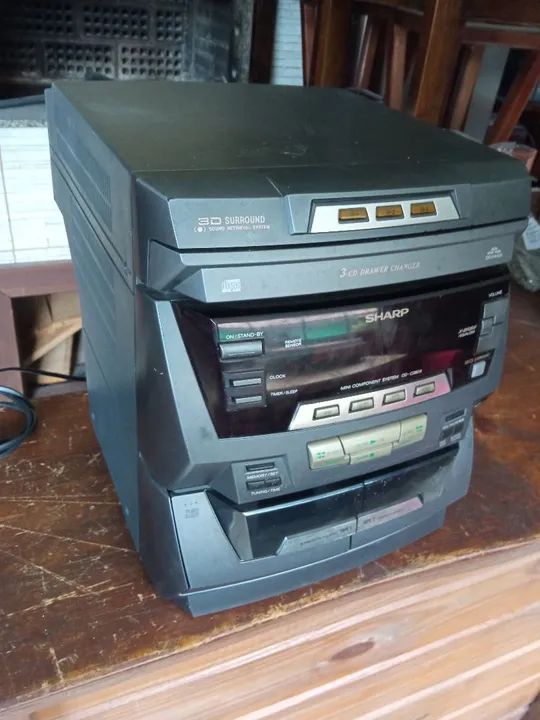 Som Sharp 3 CD Player - Foto 5