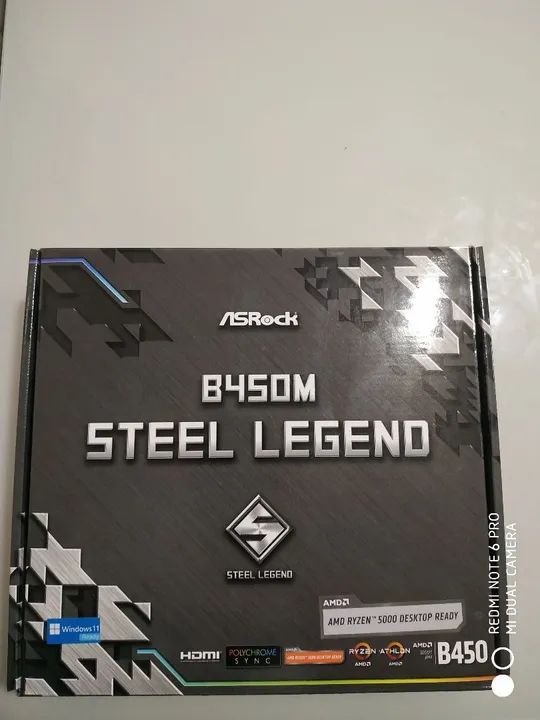 Placa M E Asrock B M Steel Legend Pe As De Hardware Taguatinga Sul Taguatinga Bras Lia