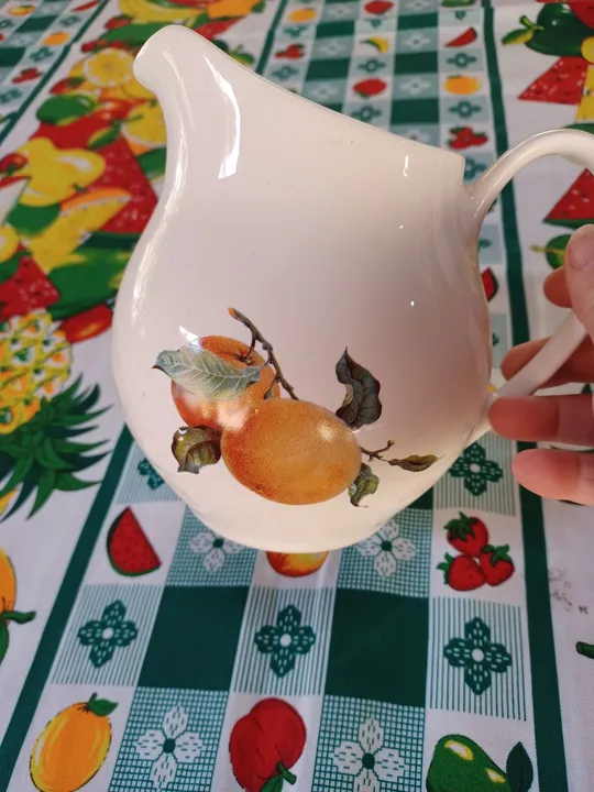 Jarra antiga porcelana pozzani