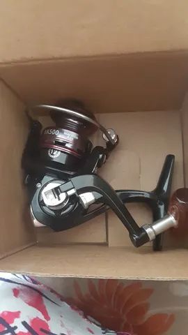 Molinete de pesca aluminio 4000 - Foto 4