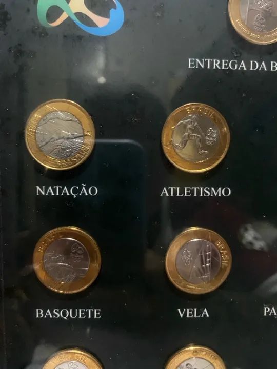 AS 17 moedas das olimpíadas!! - Foto 4