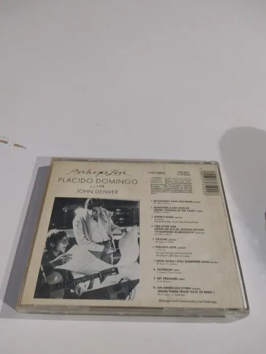 CD Perhaps Love - Placido Domingo whit John Denver  - Foto 4