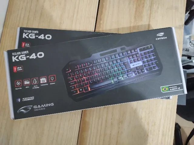 Teclado Gamer RBG C3TCH NOVO LACRADO FRETE GRÁTIS PARA MACEIÓ