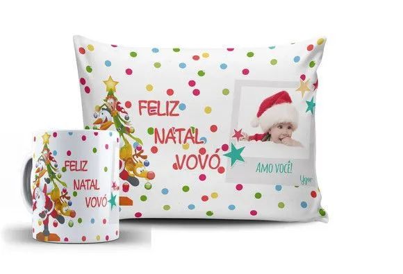Personalizados para o natal com foto e frase - - Foto 2
