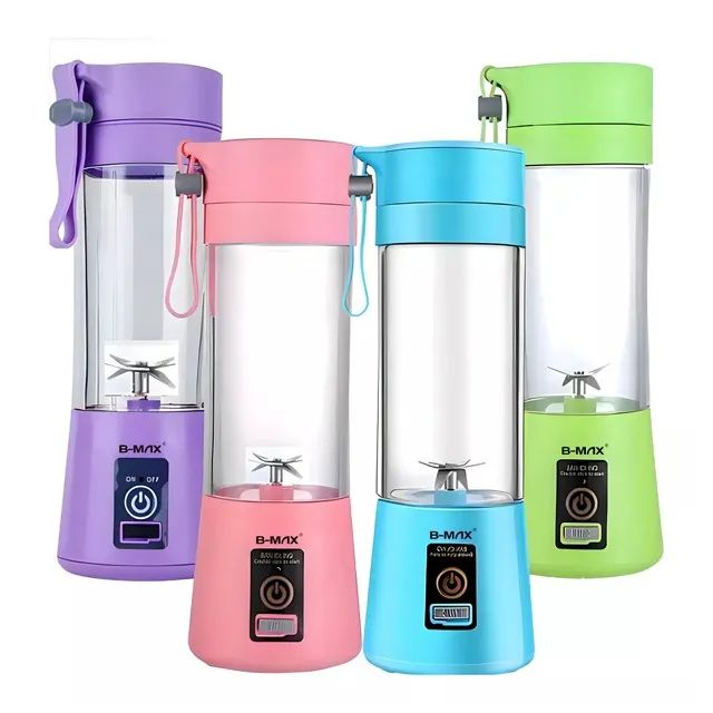 Mini Liquidificador Portátil 380ml B-Max BM-F911 - WZetta