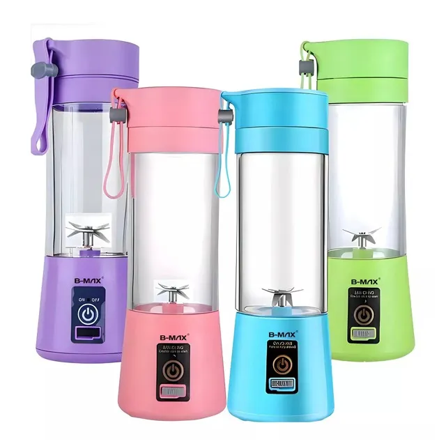 Mini Liquidificador Portátil 380ml B-Max BM-F911 - WZetta