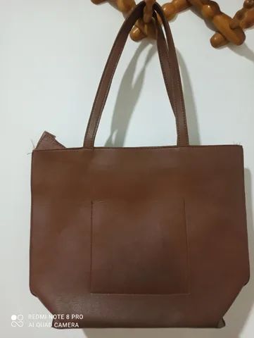 Bolsa de Ombro Mr. Cat Original Marrom Original - Foto 2