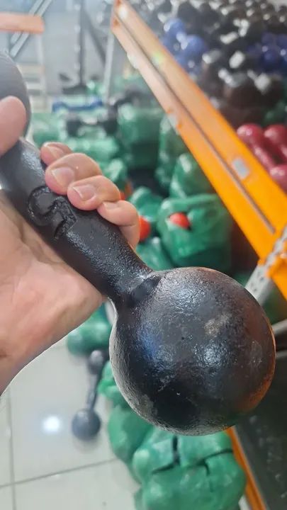 Halteres Academia Ferro Pintado | Distribuidora  - Foto 6