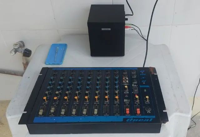 Mixer Profissional Audio Oneal OMX 8
