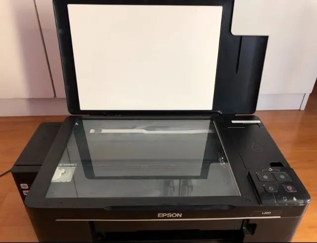 Impressora multifuncional xerox e scanner Epson L200 jato de tinta ...