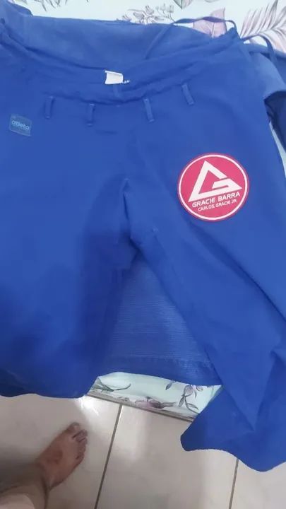 Kimono de Jiu-Jitsu Azul Gracie Barra A4 (V3 COMPETITION) - Foto 3