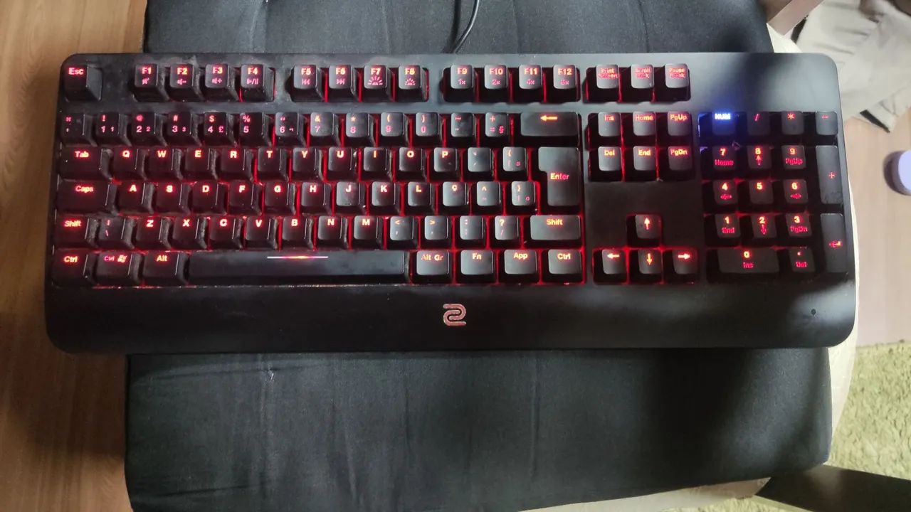 Teclado Mecânico Óptico Celeritas 2 Zowie Benq