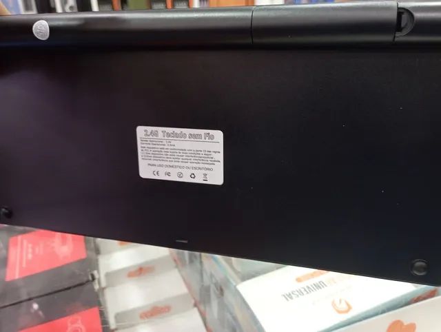 Kit Teclado e Mouse sem Fio Slim - Foto 4