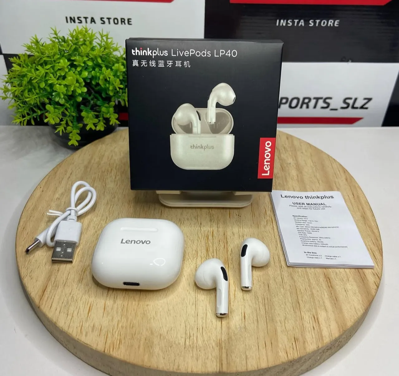 FONE DE OUVIDO LENOVO LP40