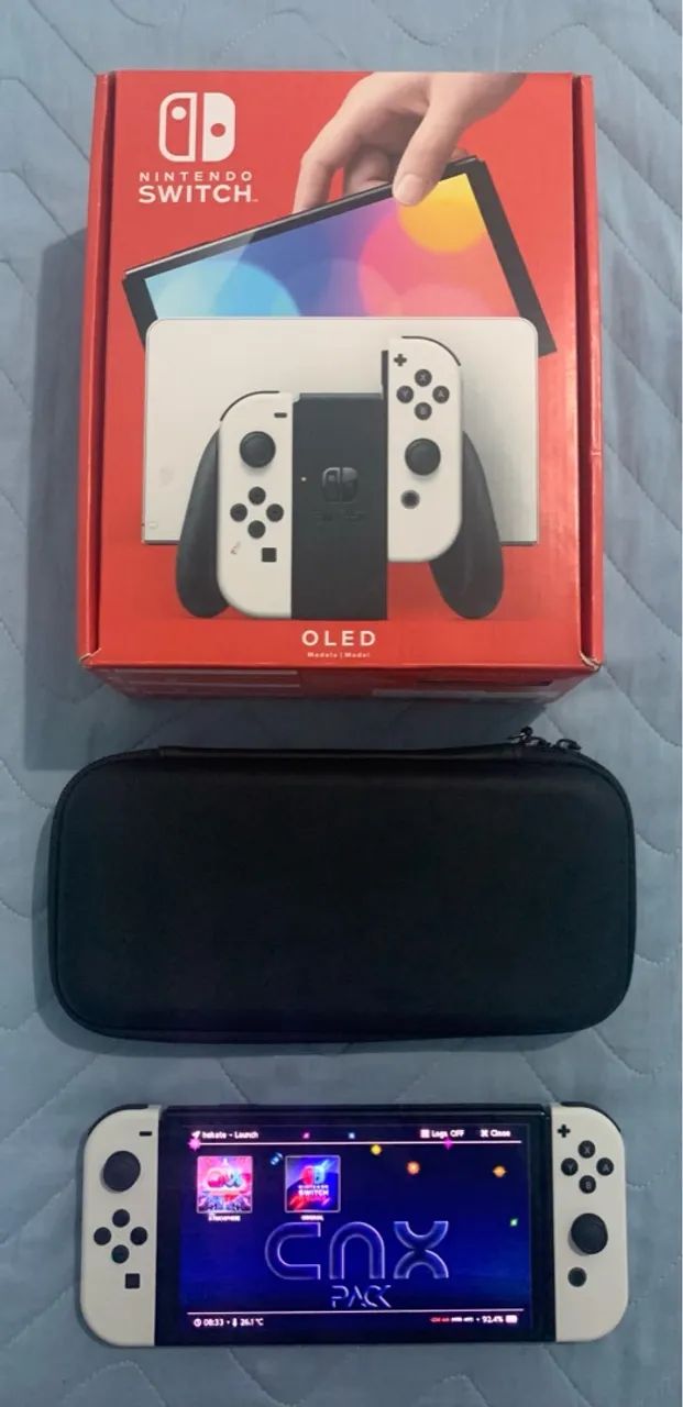 Nintendo Switch OLED desbloqueado 256GB  - Foto 4