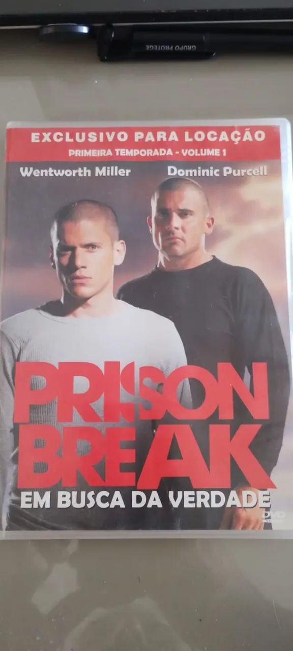 DVD da 1ª temporada de Prison Break