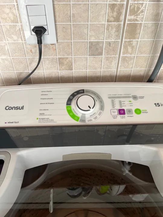 Máquina de lavar cônsul 15kg - Foto 2