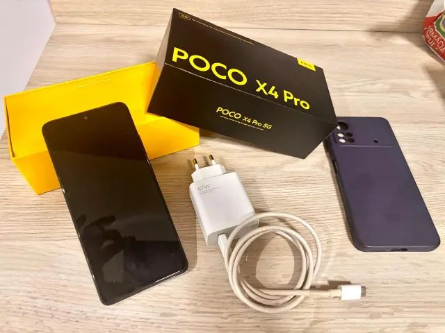 Telefone Smartphone Xiaomi Poco X4 Pro 5G novíssimo - Foto 3
