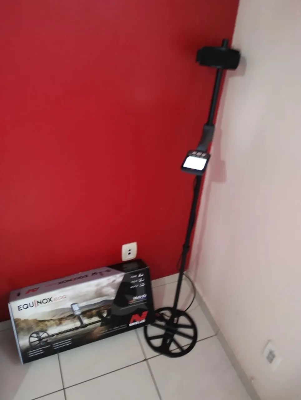 Detector de metais mod. equinox 600, fabrica minelab, novo na caixa, nunca usado, nota fis - Foto 2