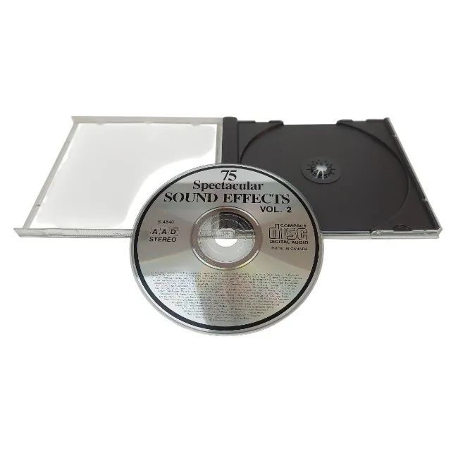 CD 75 Spectacular Sound Effects Vol. 2 - Usado, Original, Efeitos Sonoros - Foto 5