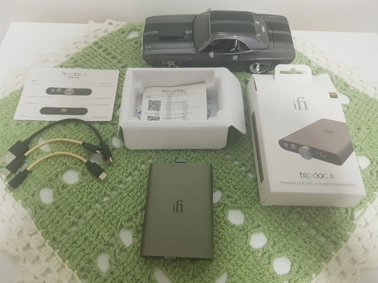 iFi hip-dac 3 - DAC portátil com amplificador de fone de ouvido