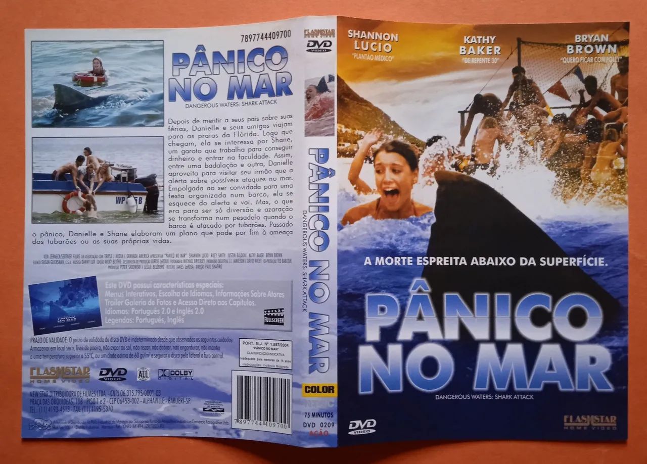 Dvd Pânico No Mar  - Foto 3