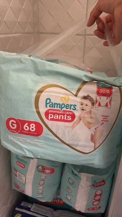 Fralda Pampers Premium Care Pants NOVA