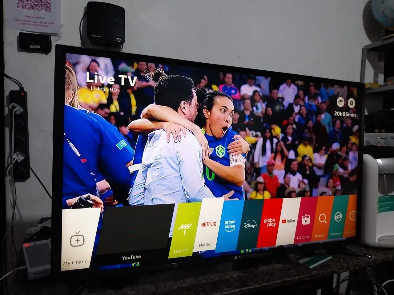 Tv 43 lg smart Wi-Fi  topp - Foto 3