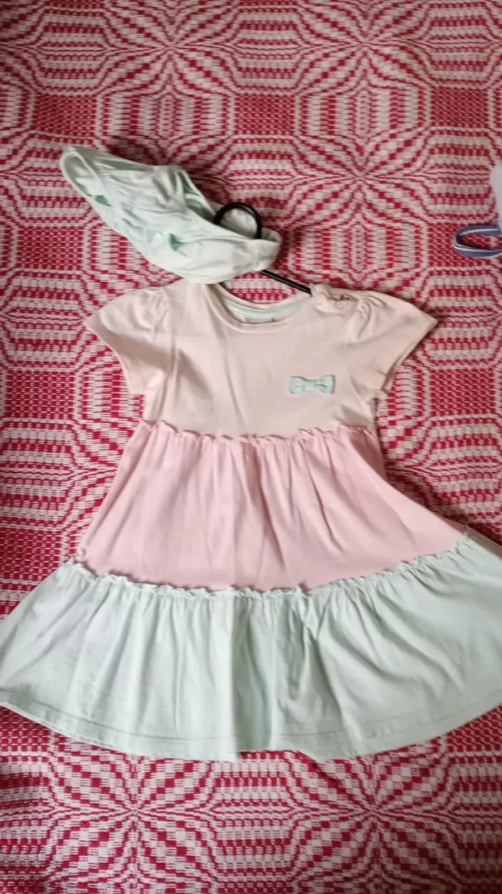 Vestido infantil menina