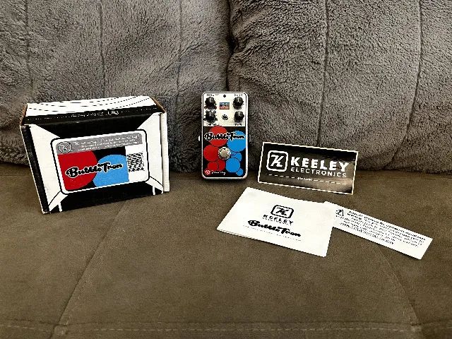 Pedal Keeley Bubble Tron - Phaser, Flanger e Filter Boutique (com caixa original)! - Foto 4