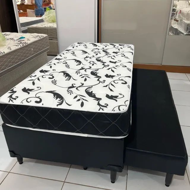 Oferta Relâmpago! Camas Box C/ Auxiliar, apenas R$ 480