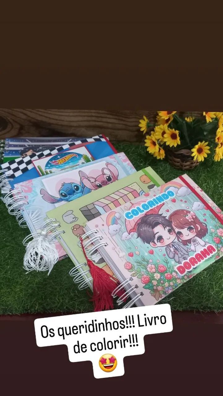 Livros de colorir para todas as idades!