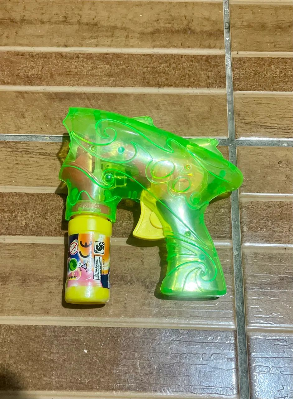 Lançador de bolhas de sabão 