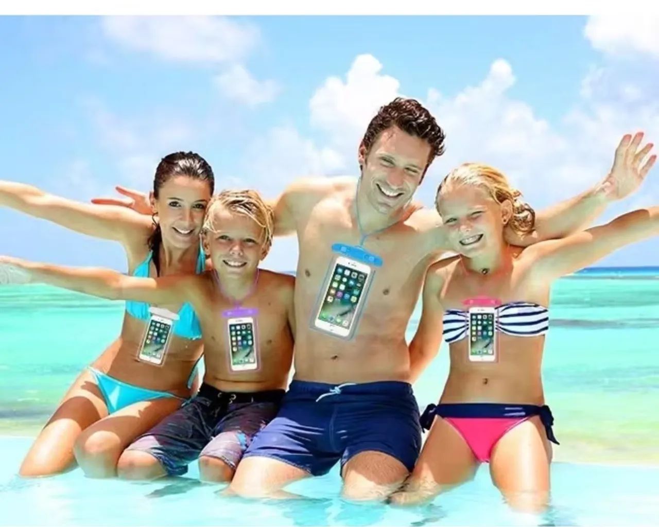 Protetor de celular à prova d?água - Foto 3