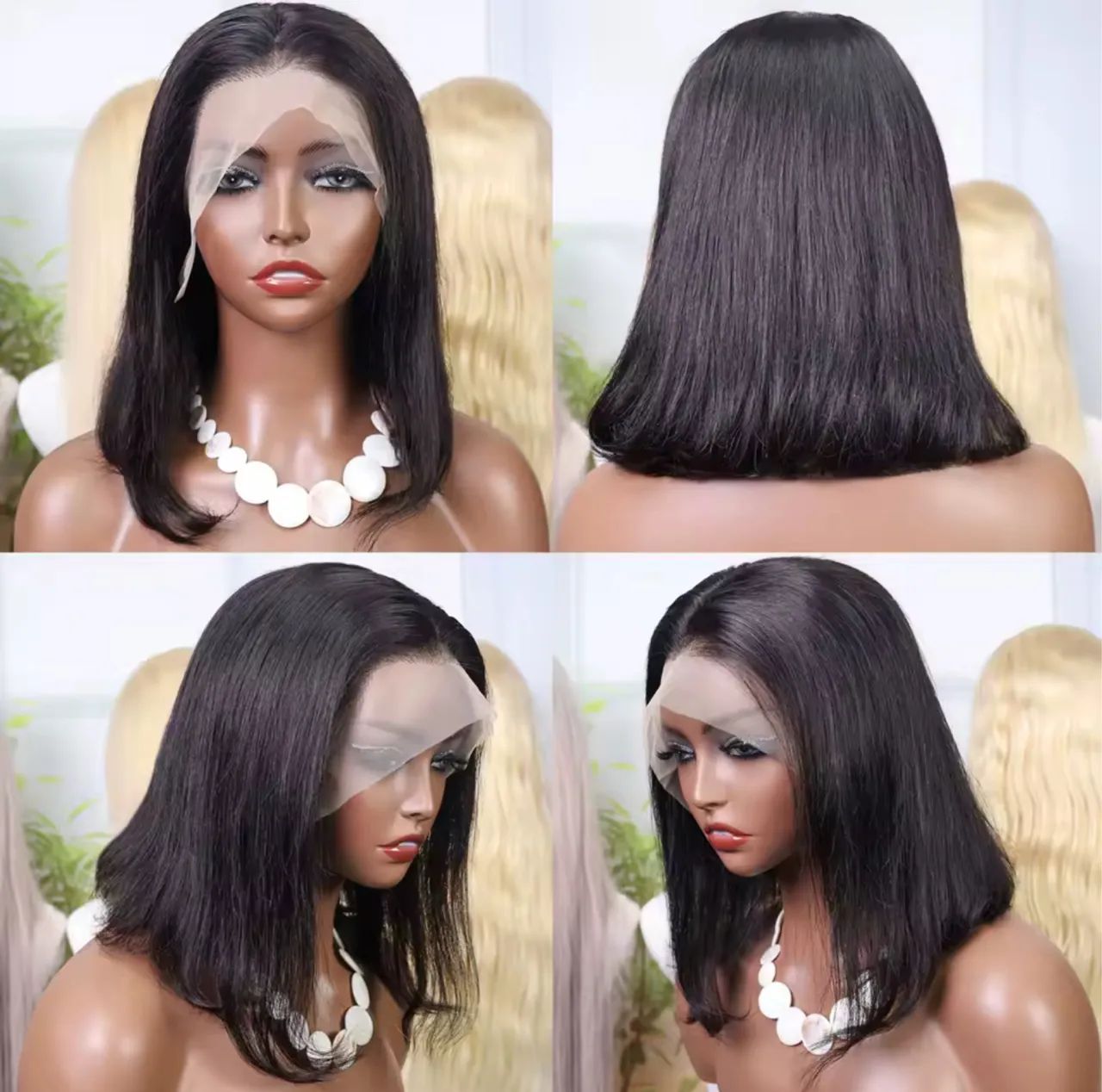 LACE FEONT LONG BOB- CABELO HUMANO - Foto 4