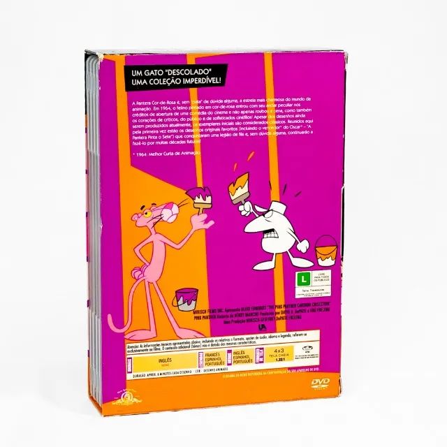A Pantera Cor-de-Rosa - Coleção Clássica Box 5 DVDs, como novo - Foto 3