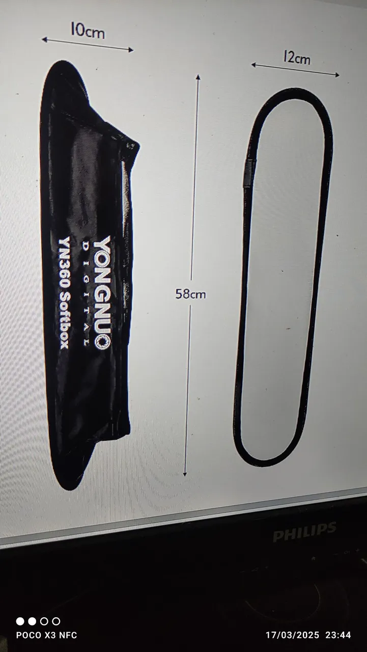 Difusor softbox yongnuo yn360iii