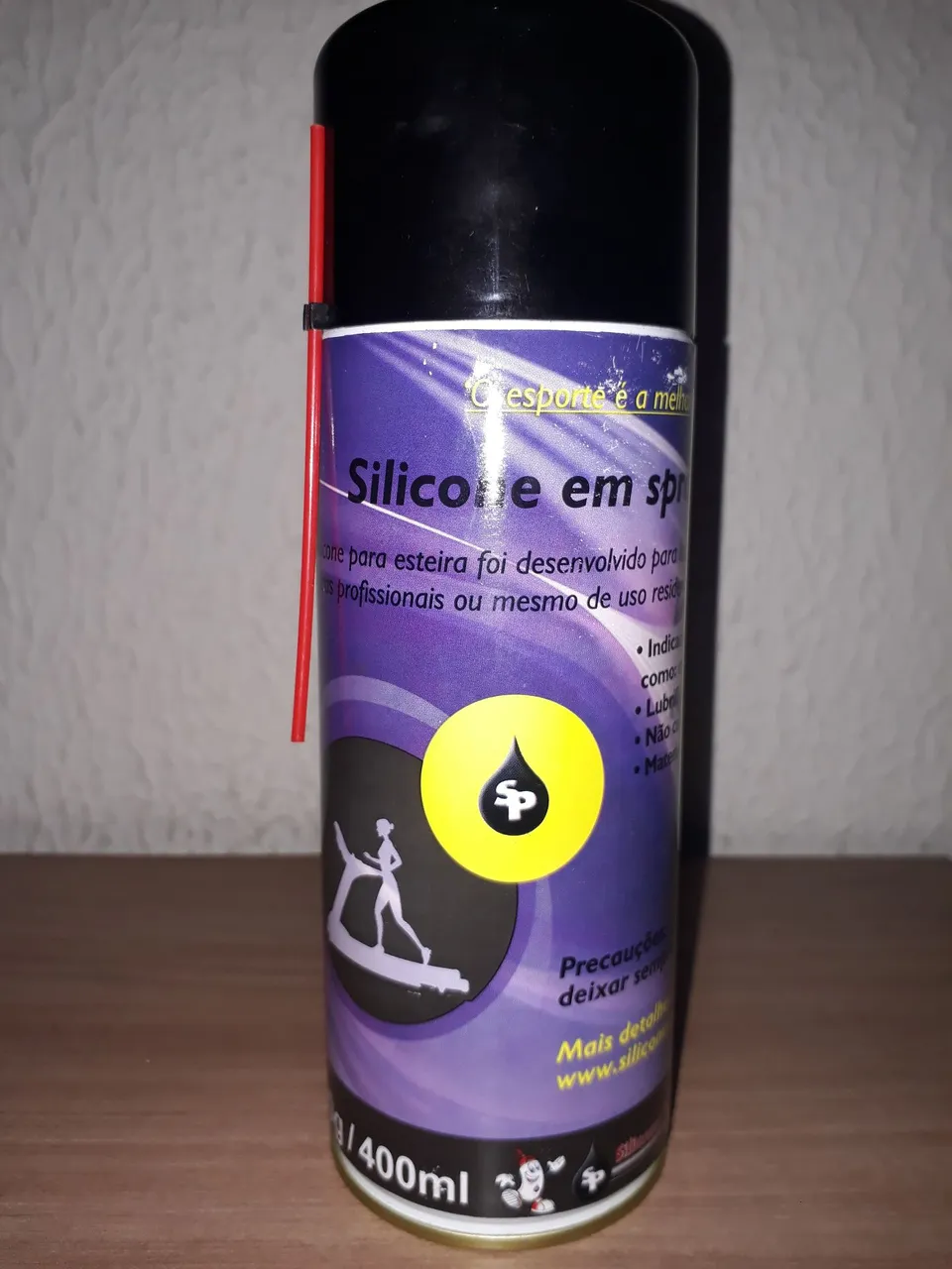 Silicone Spray para Esteira 400ml - Cresporte