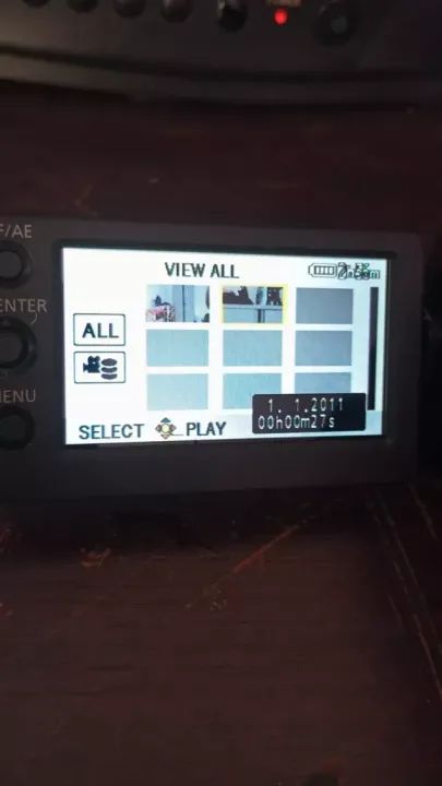 Filmadora Panasonic Sdr-h100p 80 Gb Camcorder Tudo 100% #av (Usado) - Foto 3