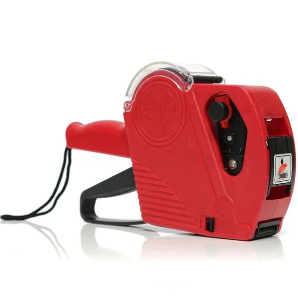 etiquetadora de preço manual na5500e napole 25x12,60x4,50 cm- vermelho