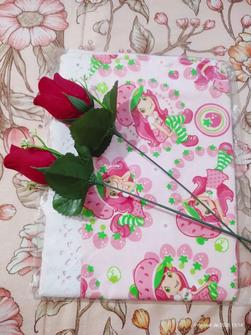 R$ 35,00 Cada Fronha com Bordado de Lasy <br> - Foto 6