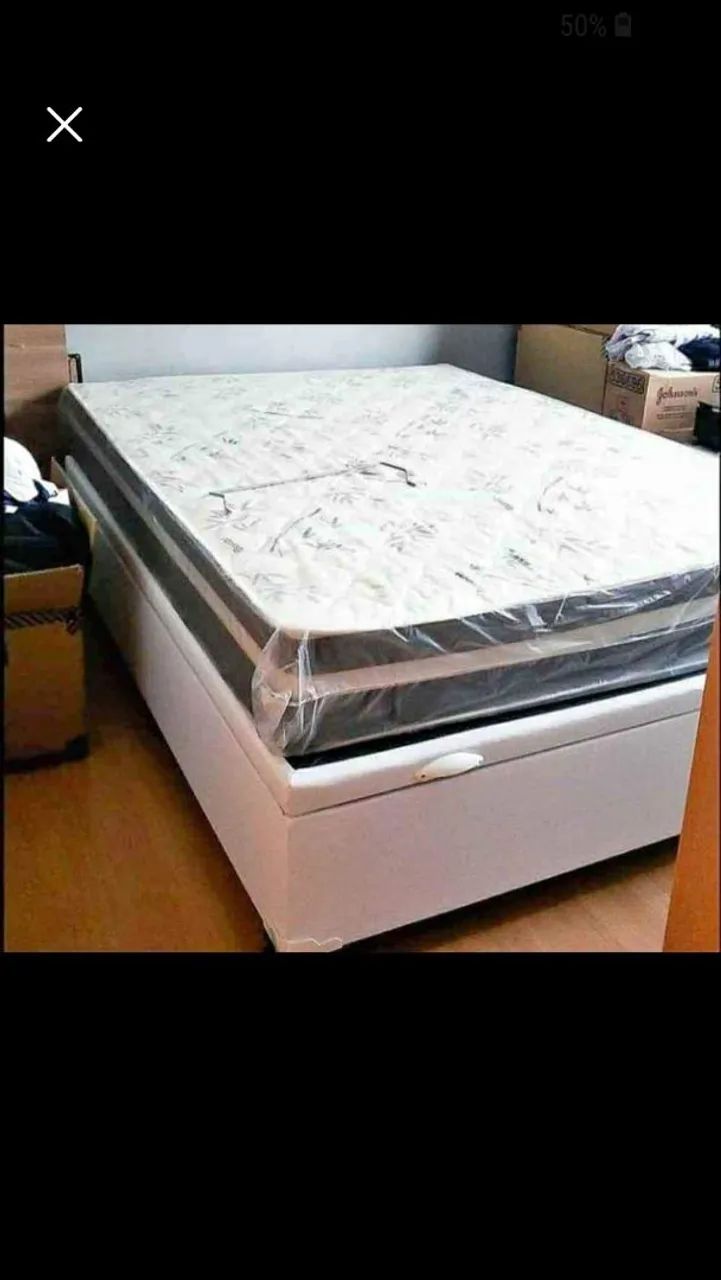 Cama Baú + colchão molas ensacadas!!