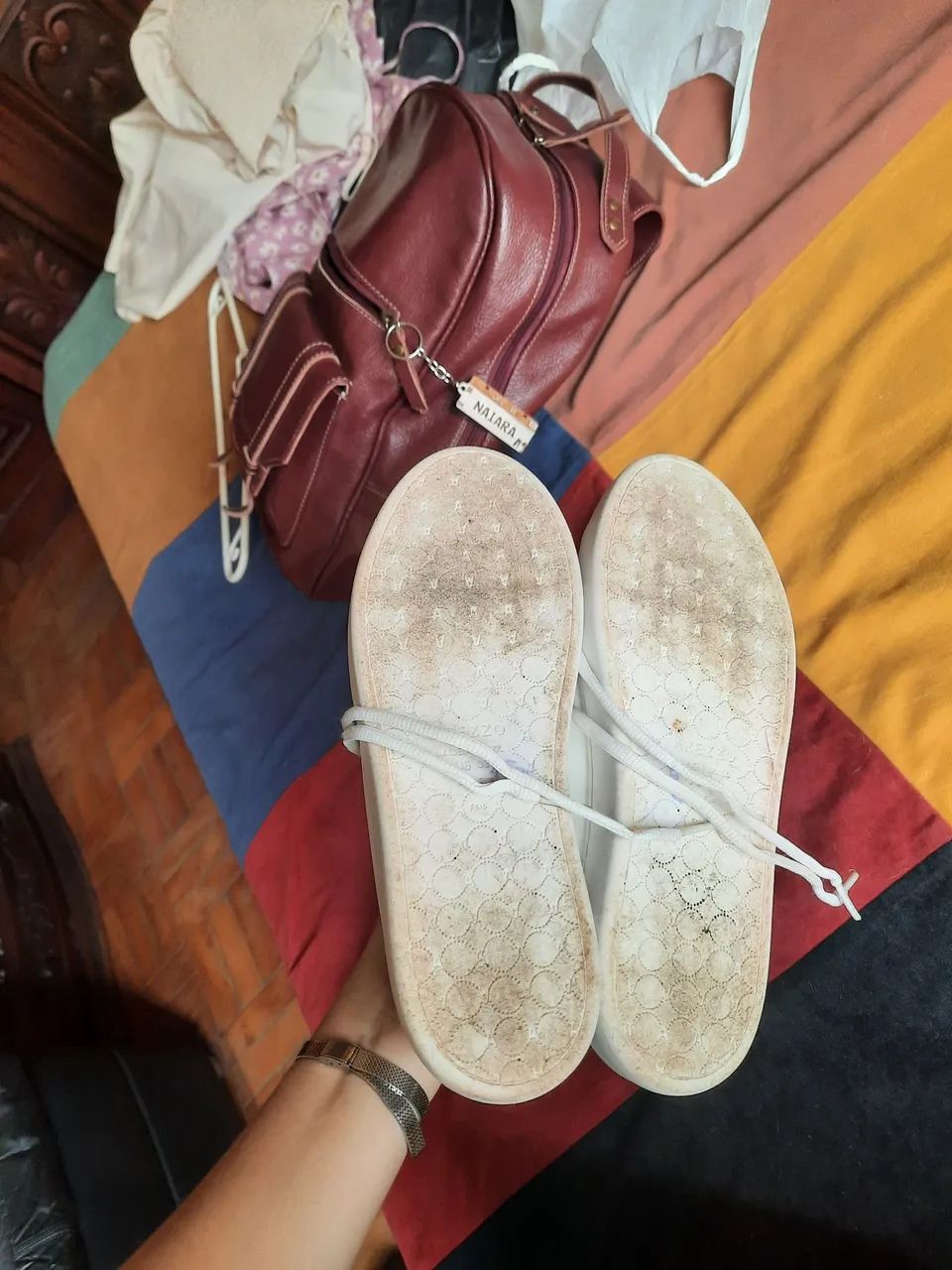 Tênis arezzo  Branco Casual - Foto 3