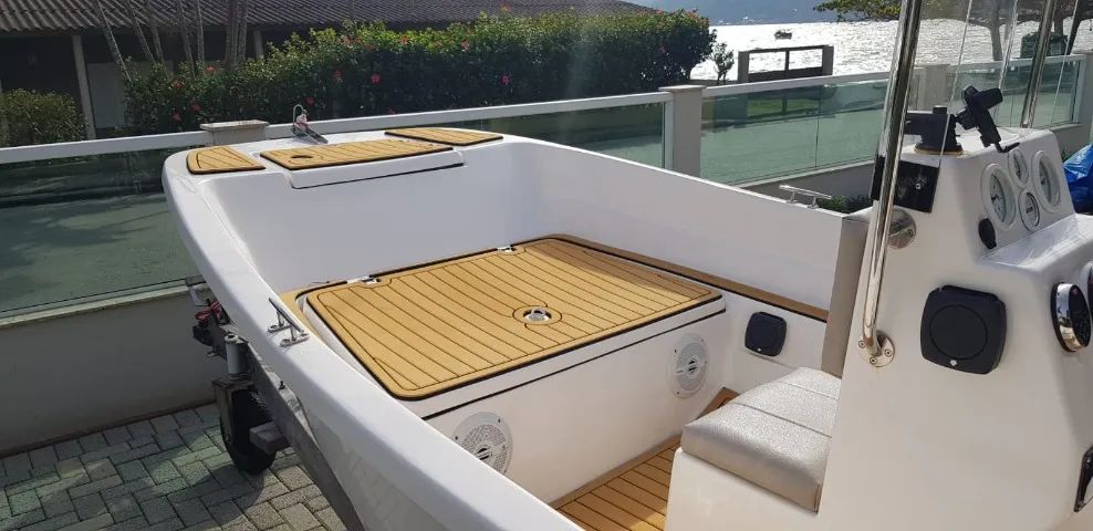 Lancha para Pesca e Passeio Completa 15 pés motor de 40 hp 4 tempos Mercury - Foto 7