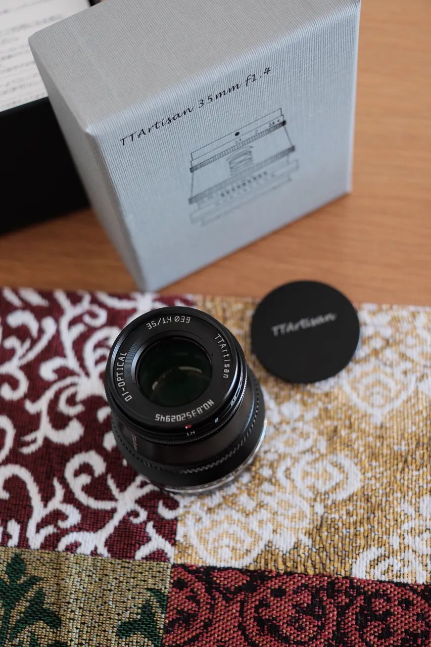Lente Ttartisan 35mm f1.4 X-Mount Fujifilm