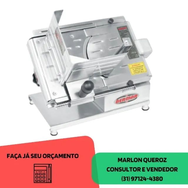 Cortador de Frios Bermar Semi-Automático 