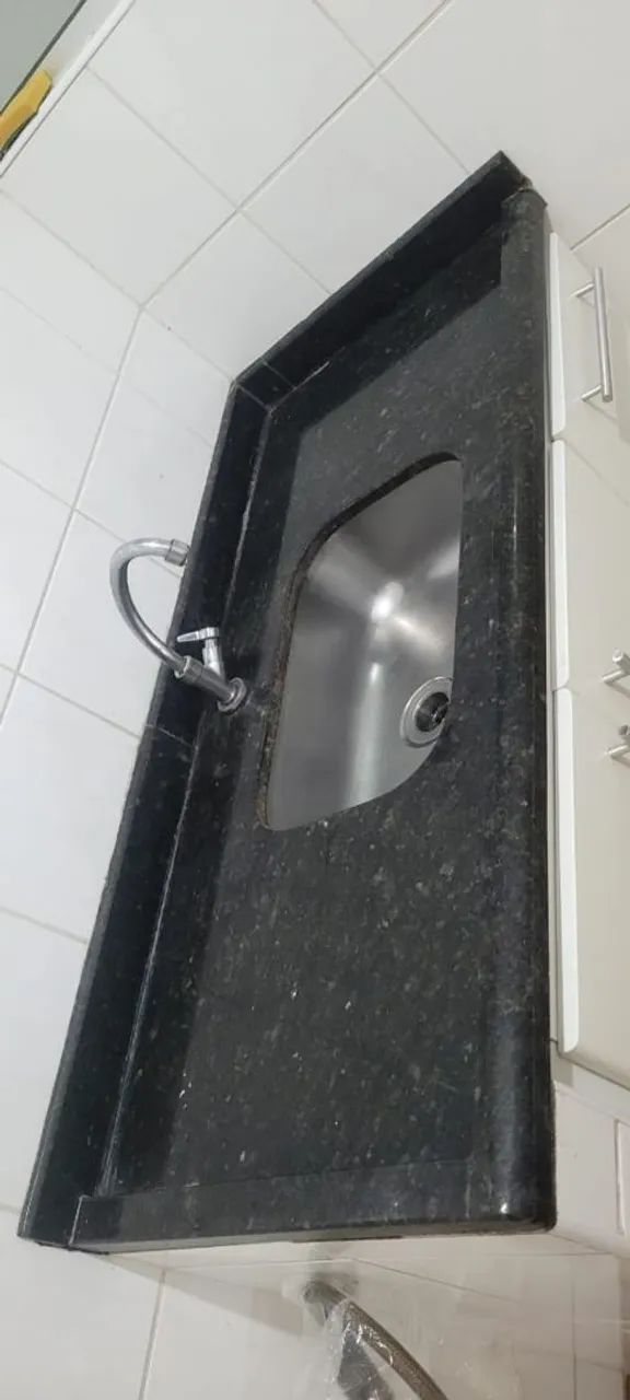 Pia de cozinha em granito - Foto 2