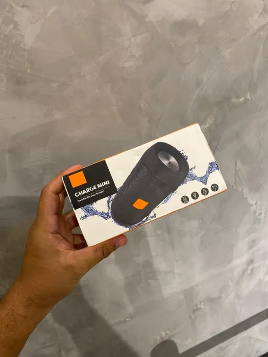 Caixa De Som Musica Fm Bluetooth Charge Mini 3+ Ka-0028 Cor Preto