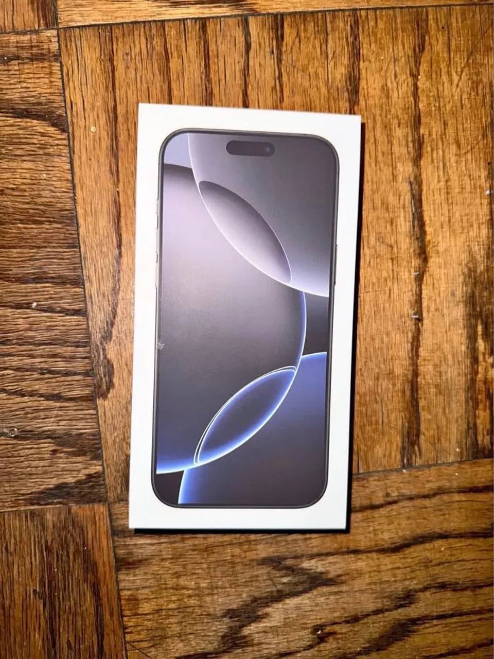 iPhone 16 pro Max na caixa 