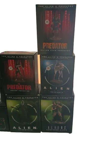 Maquete Coleção Alien X Predator Eaglemoss Action Figures - Foto 2